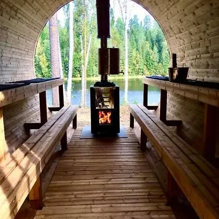 Villa Renkaranta - Modern For 8-12 Person, Own Beach, Sauna & Hot Tub - Surrounded By Forests Hämeenlinna