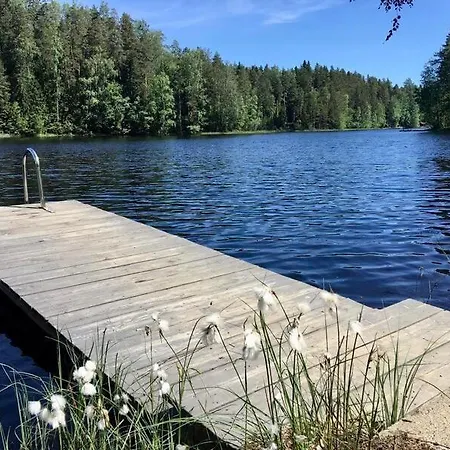 Renkaranta - Modern For 8-12 Person, Own Beach, Sauna & Hot Tub - Surrounded By Forests Villa