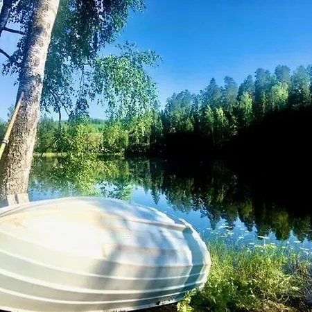 Βίλα Renkaranta - Modern For 8-12 Person, Own Beach, Sauna & Hot Tub - Surrounded By Forests Χαμεενλίνα