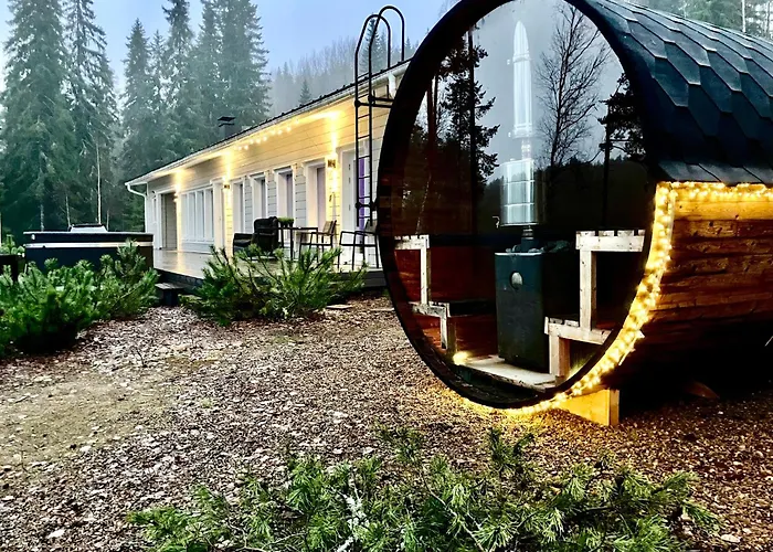 Renkaranta - Modern For 8-12 Person, Own Beach, Sauna & Hot Tub - Surrounded By Forests Villa Hämeenlinna