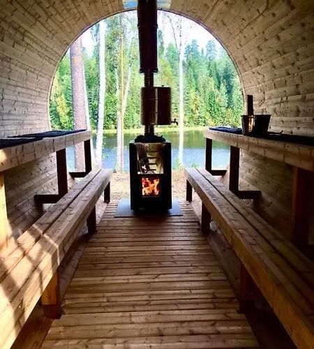 Villa Renkaranta - Modern For 8-12 Person, Own Beach, Sauna & Hot Tub - Surrounded By Forests Hämeenlinna