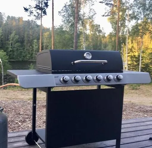 Renkaranta - Modern For 8-12 Person, Own Beach, Sauna & Hot Tub - Surrounded By Forests *